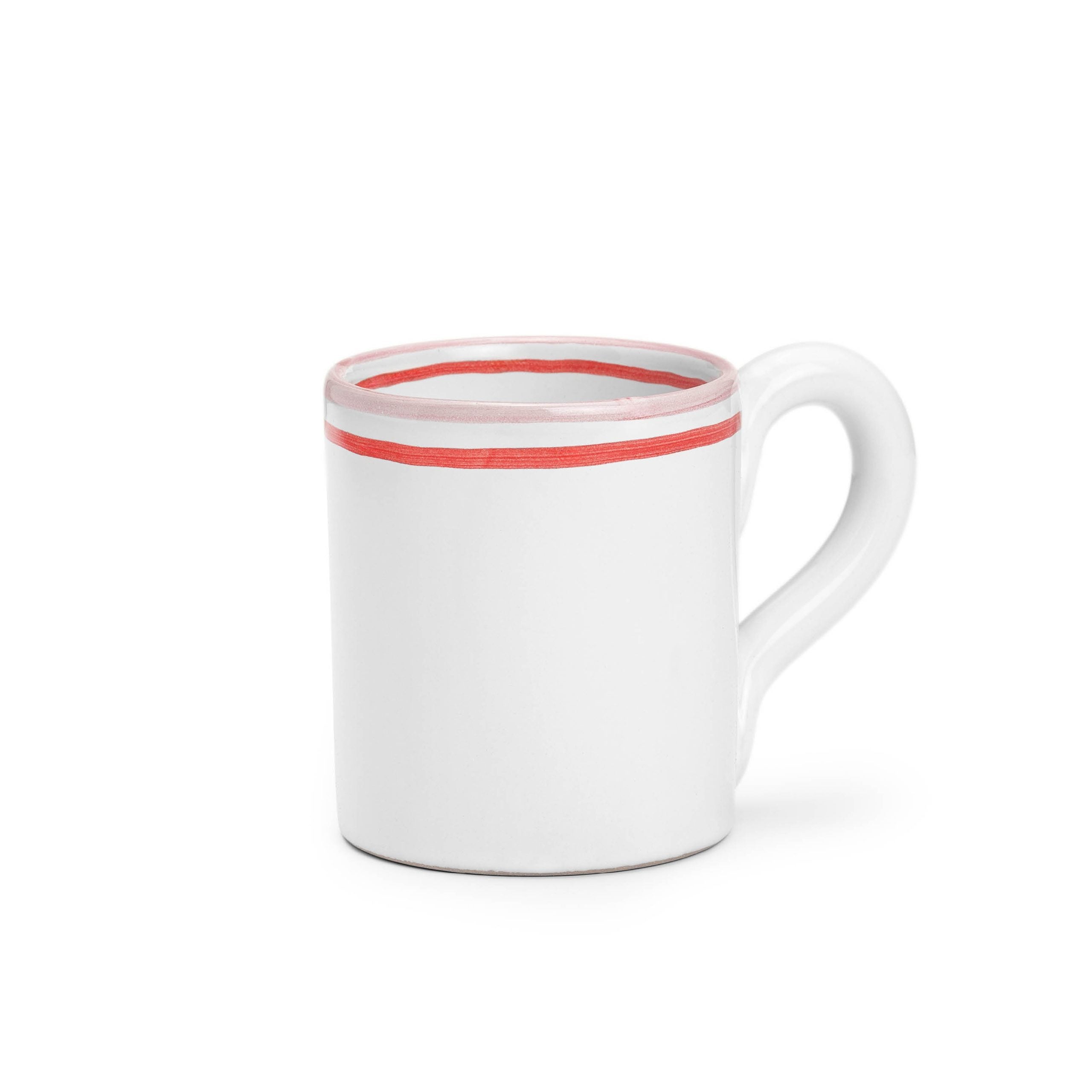 Gabriella Mugg Rosa/Röd. Färgglad och vacker kaffekopp i keramik, perfekt att avnjuta morgonkaffet eller kvällsteet i.