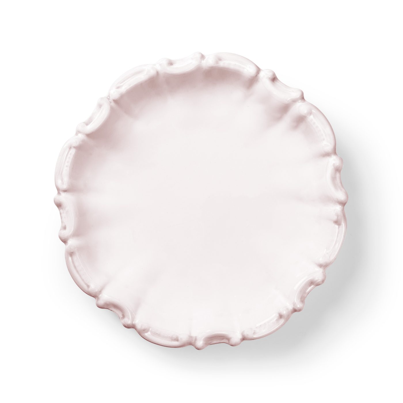 Maria Uppläggningsfat 30 cm Rosa. Färgglad och vackert fat i keramik för livets alla tillfällen, både till fest och till vardags.
