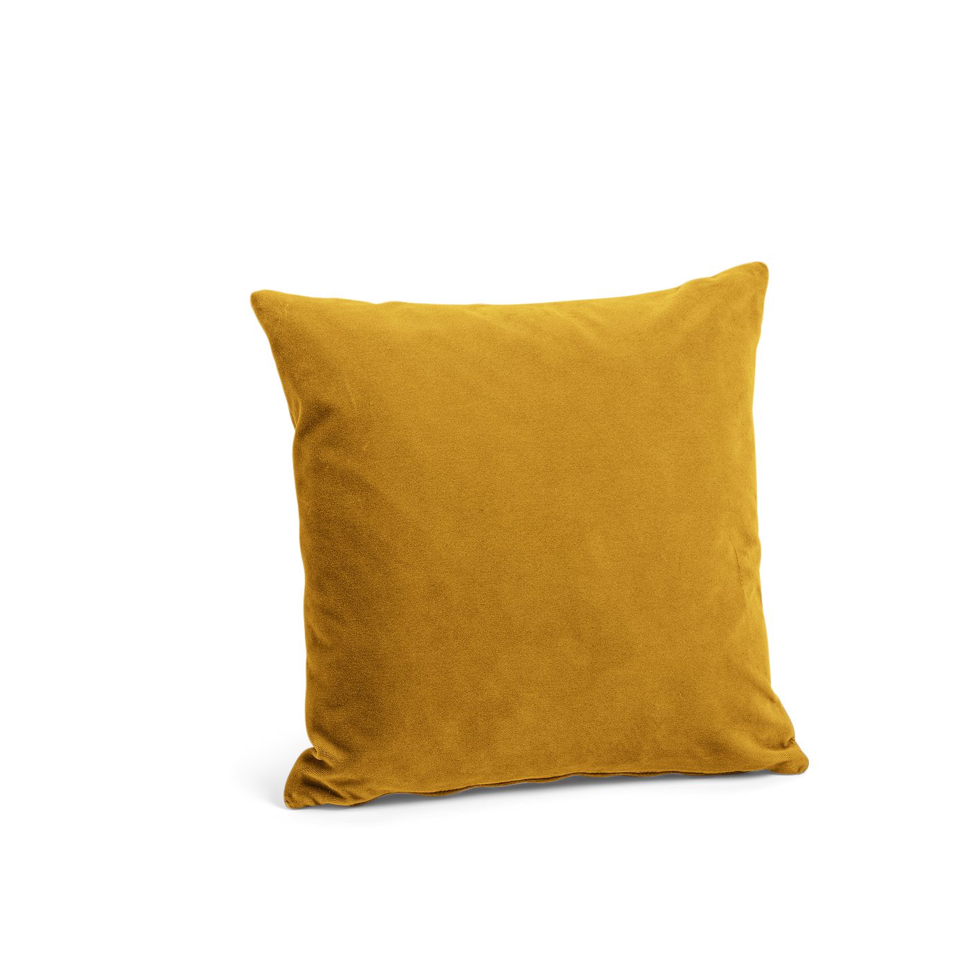 Kuddfodral Creme 50x50 cm. Mörkgult kuddfodral i sammet från Melimeli