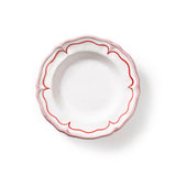 Gabriella Dyp Tallerken 24 cm Rosa/Rød