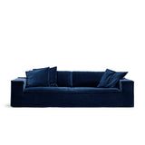 Luca Grande 3-seters sofa Dyp Blå