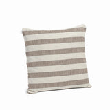 Putetrekk stripete brunt 50x50 cm